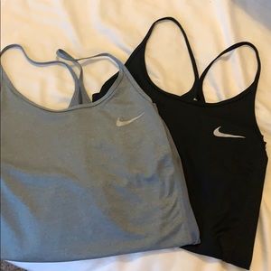2 Nike Dri-Fit Tanks